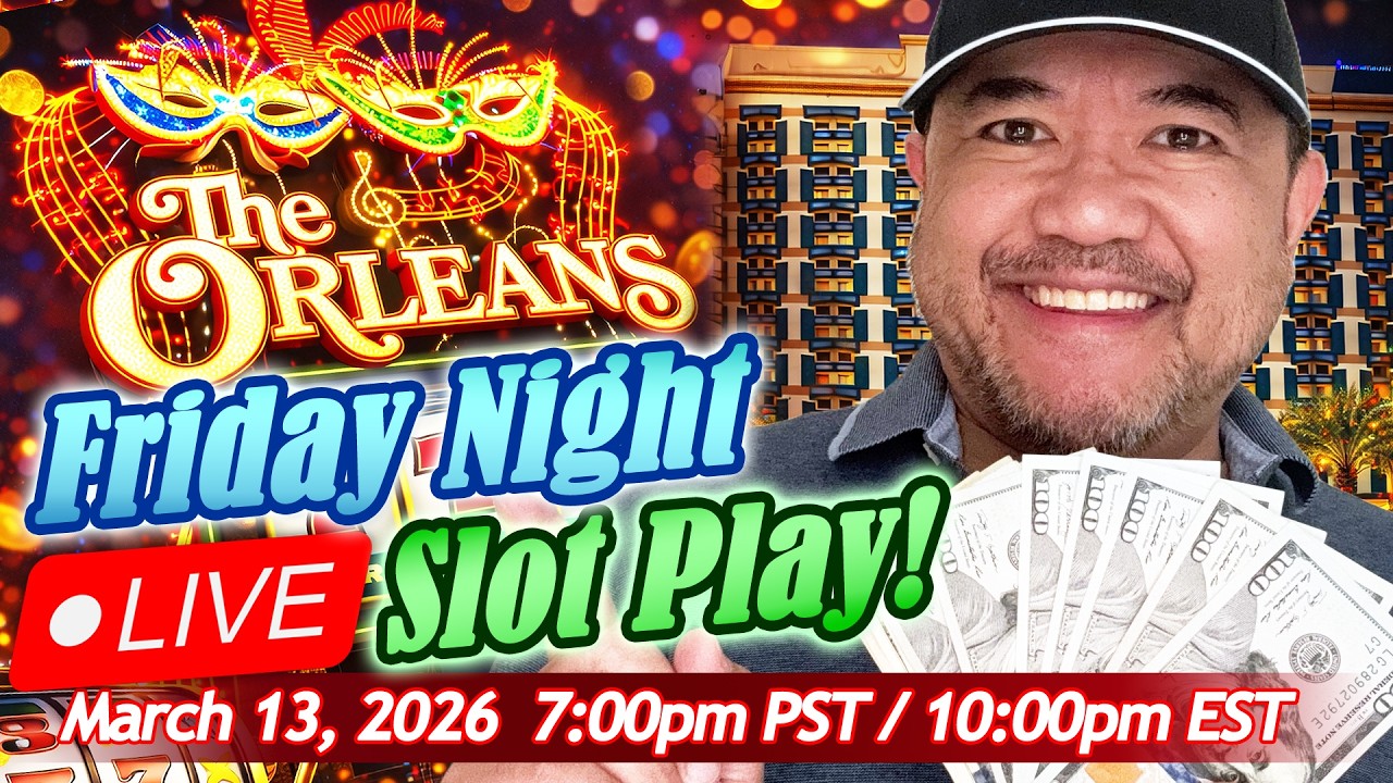 🛑 LIVE Slot Play! Friday Night Fun from the Orleans in Las Vegas! #liveslots #shortfeed #livecasino