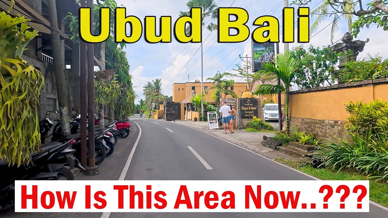 How Is This Area In Ubud Now..?? Lets Enjoy Driving Tour before You Visit This Area..!!