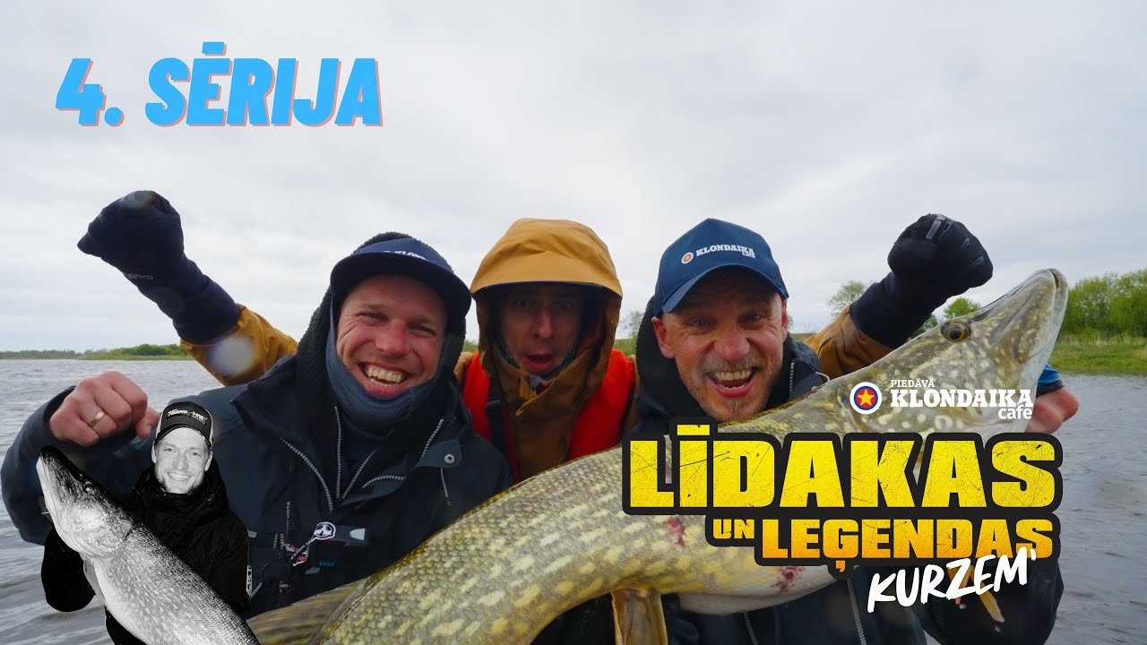 Līdakas un Leģendas. KURZEM' 4. sērija | Cieceres ezers un Venta