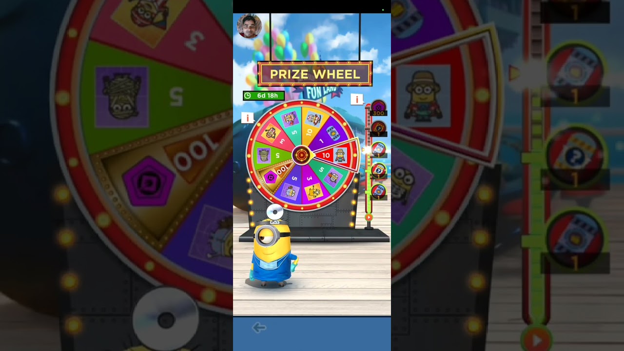 Prize wheel mega reward #12 | Minion Rush |