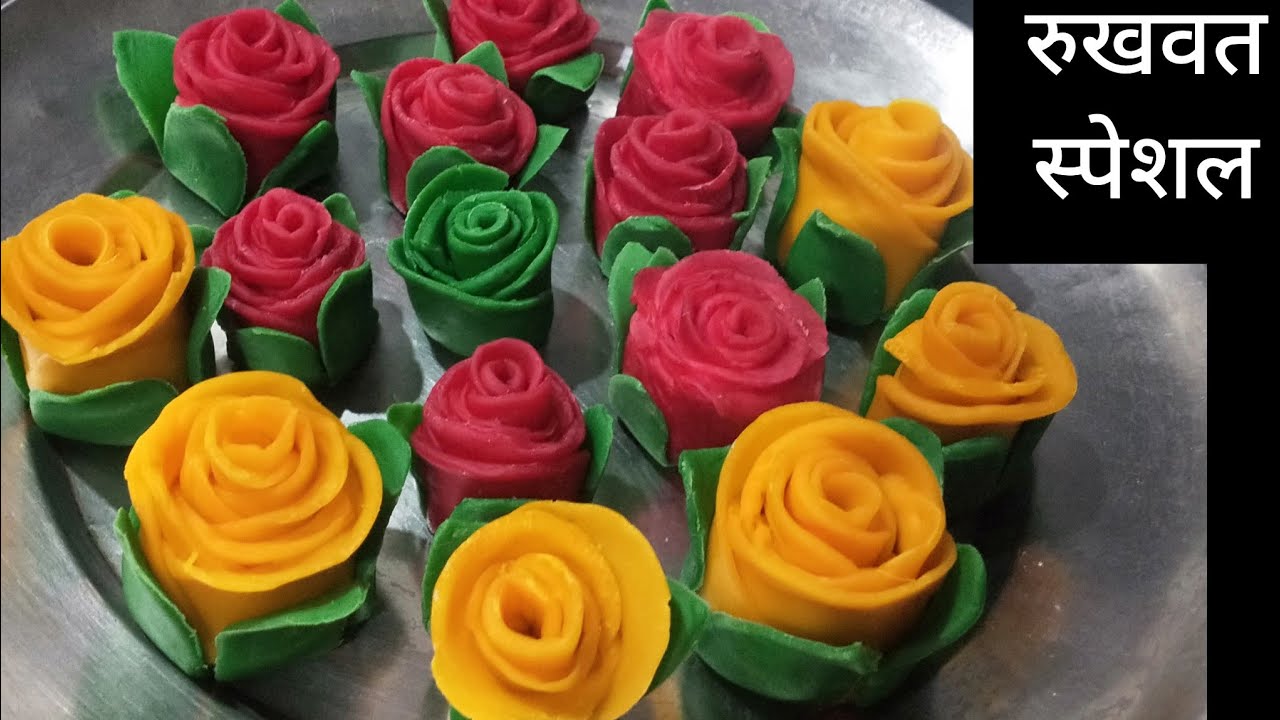 रुखवत सजावटीसाठी गुलाबाची फुले/Rukhavant Flowers/Rose Flowers/Satarkar Kitchen