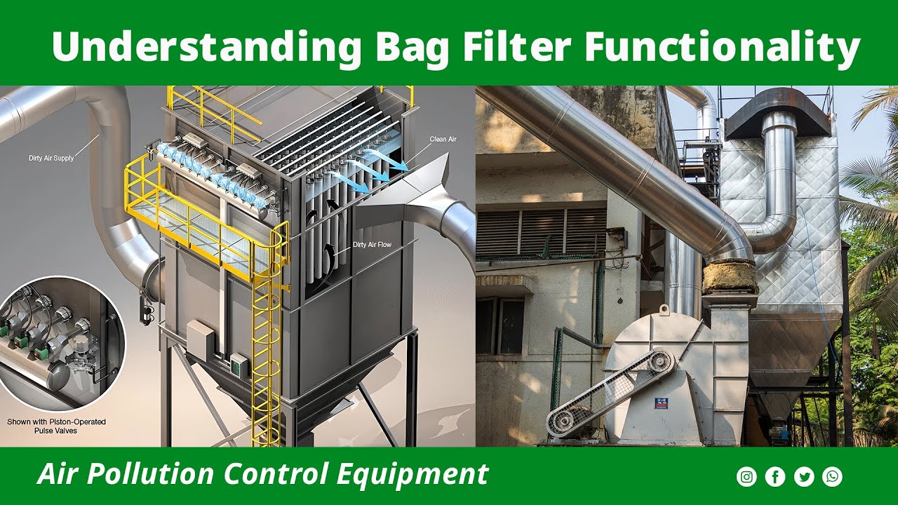 Understanding Bag Filter | How Bag Filters Work | Pollution Control Explained | Biomass Conversion