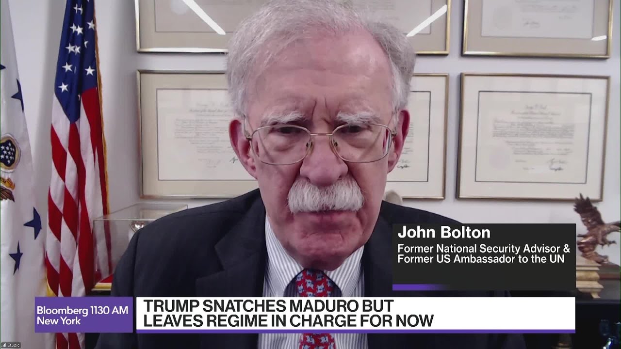 Bolton Concerned Trump Has Only Removed 'Face of Regime' in Venezuela