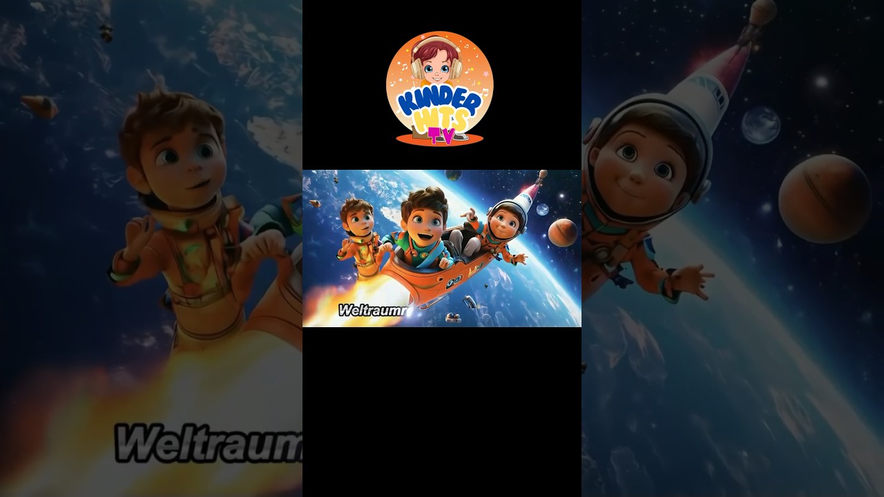 Weltraum Abenteuer #kinderlieder #bewegungslieder #mitsingen (Lehrreiche Lieder) ​⁠
