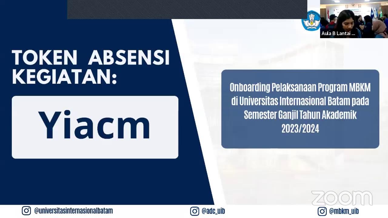 Onboarding Pelaksanaan Program MBKM di Universitas Internasional Batam