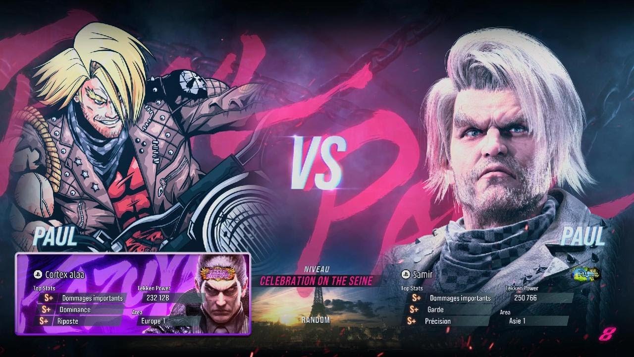 TEKKEN 8 (SEASON2) Cortex alaa (Paul) vs (Paul) Samir Matches
