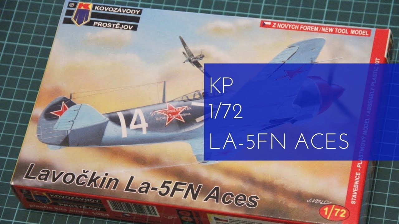 Kovozavody Prostejov 1/72 La-5FN Aces (KPM0035)