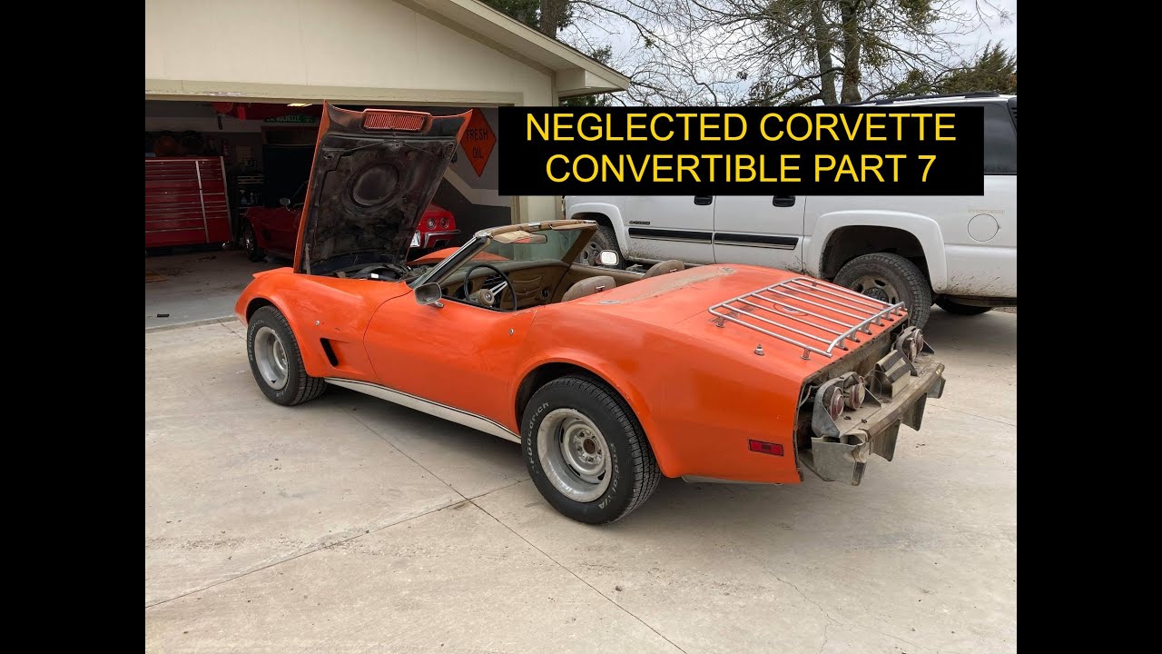 Забытый на 34 года: возвращение к жизни кабриолета C3 Corvette 1975 года. Часть 7