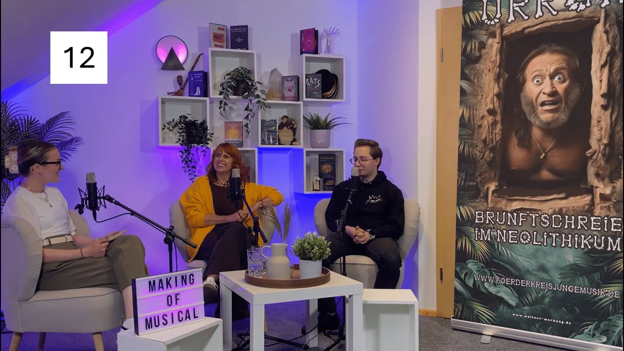 FOLGE 12: Interview mit Tine, unserer Choreographin! | Making of Musical: Urrgh mit Nanni und Simon