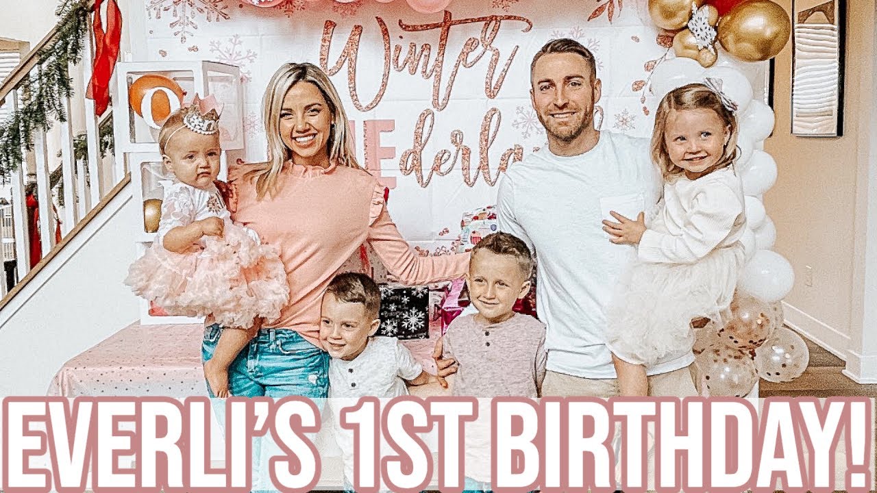 EVERLI'S 1ST BIRTHDAY // WINTER ONEDERLAND THEME // BEASTON FAMILY VIBES