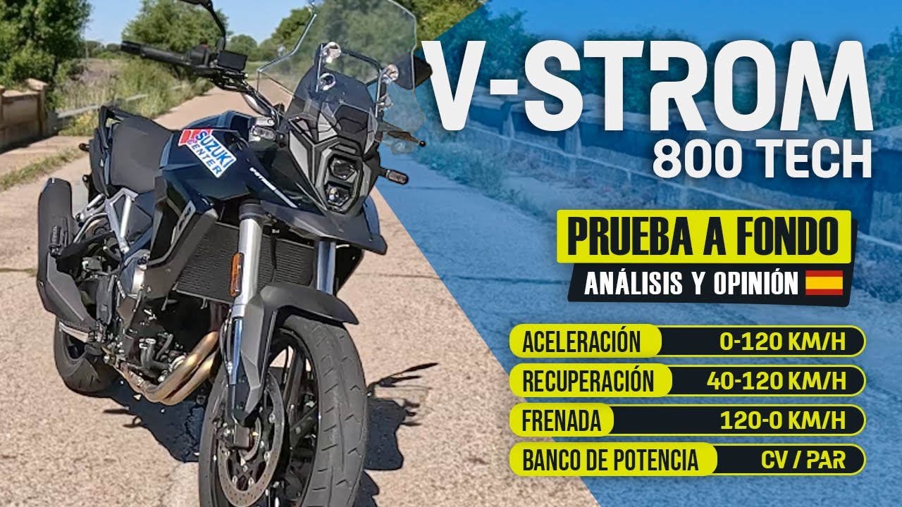 Suzuki Vstrom 800 Tech 2024 ✊🔥 Prueba a Fondo, Análisis y Opinión | Review | Test