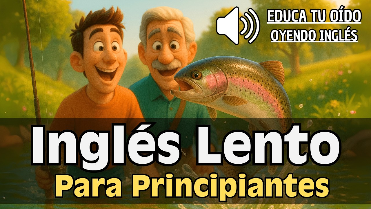 De Pesca con mi Padre | Práctica de Listening y Speaking A2 | Inglés de Uso Diario