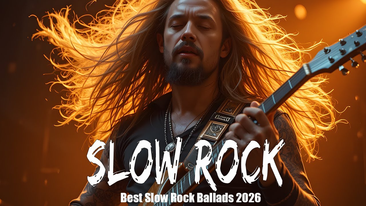 Gentle Guitar & Slow Rock Ballads 🎸 Songs for Late Night Thoughts