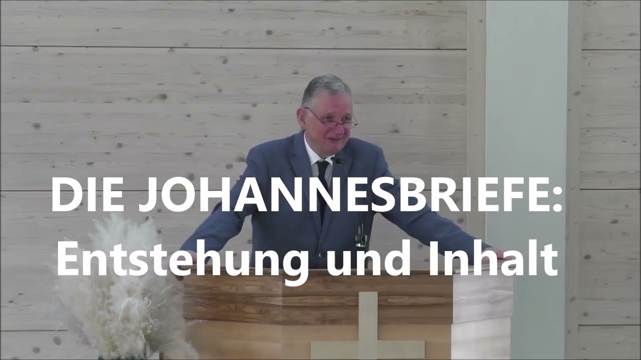 DIE JOHANNESBRIEFE und ihre Botschaft. Von Dr. Lothar Gassmann