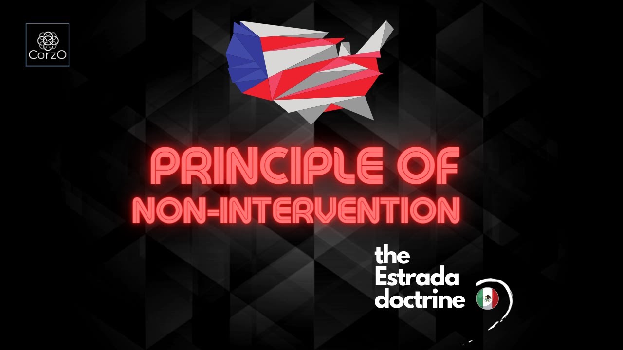 The Estrada doctrine in the United States - Mexico relations [CC] [subtitulado espa&ntilde;ol]