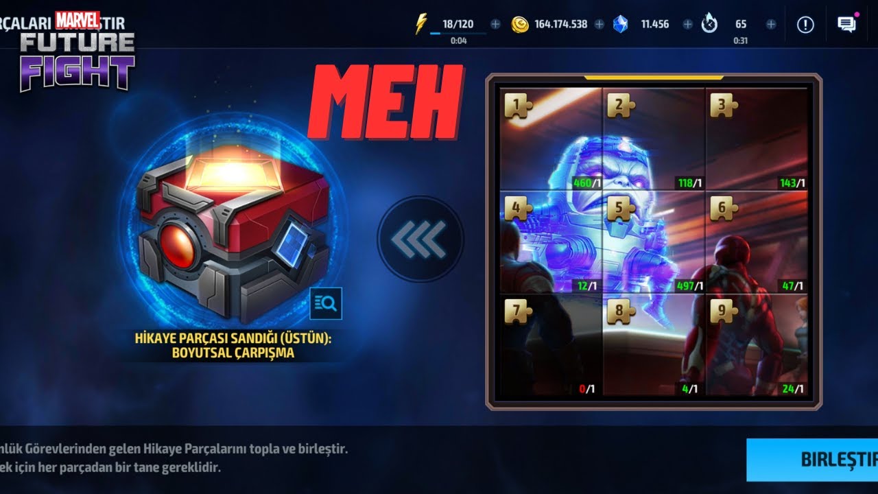 15 Kristal Kodu + Hesap İnceleme Çekilişi! - Sandık Açılımı! | Marvel Future Fight
