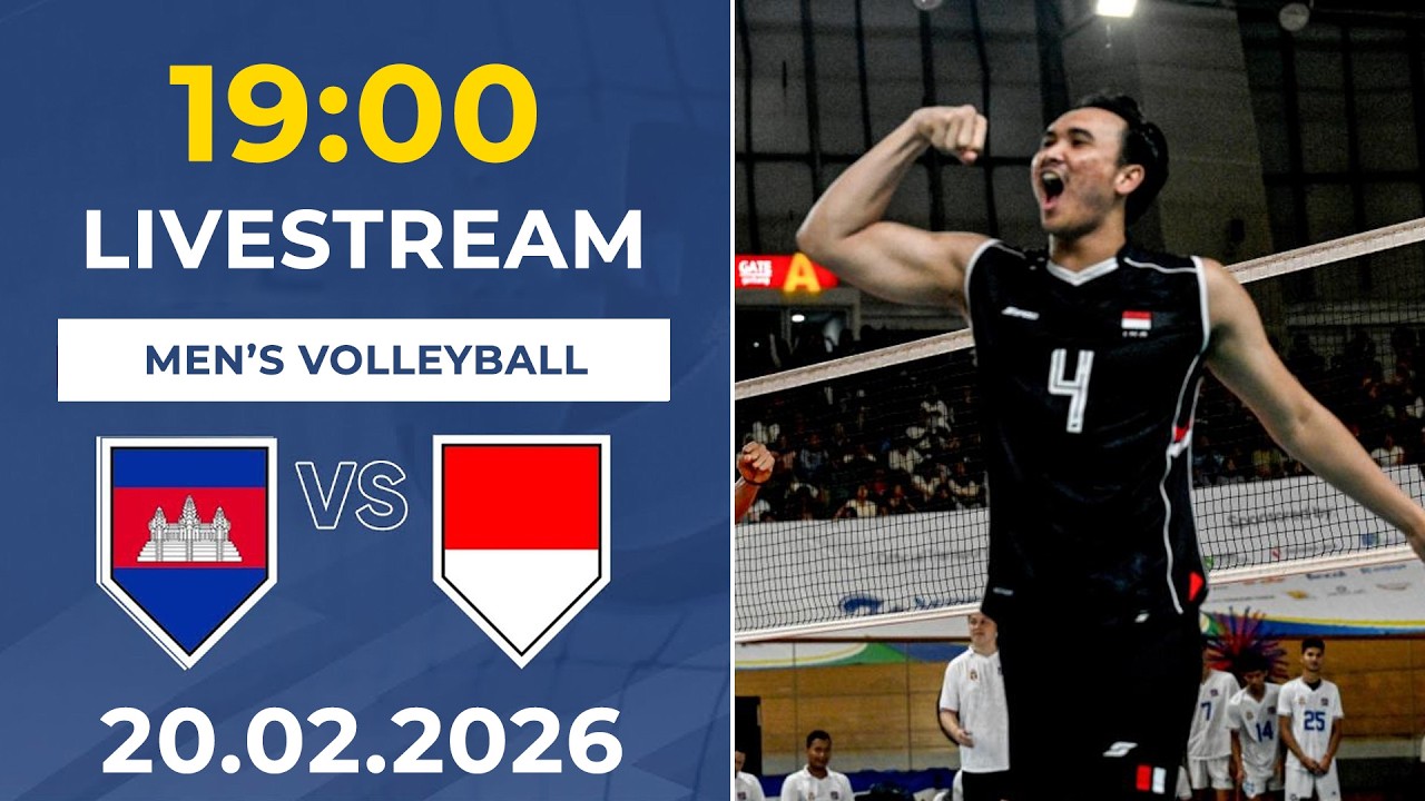 Cambodia s Indonesia | FINAL Volleyball | Màn Trình Diễn Đỉnh Cao