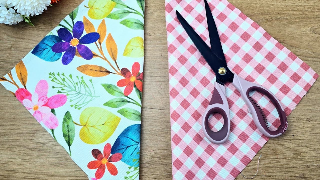 Just Fabric and a Few Snaps — Wait Until You See the Result!