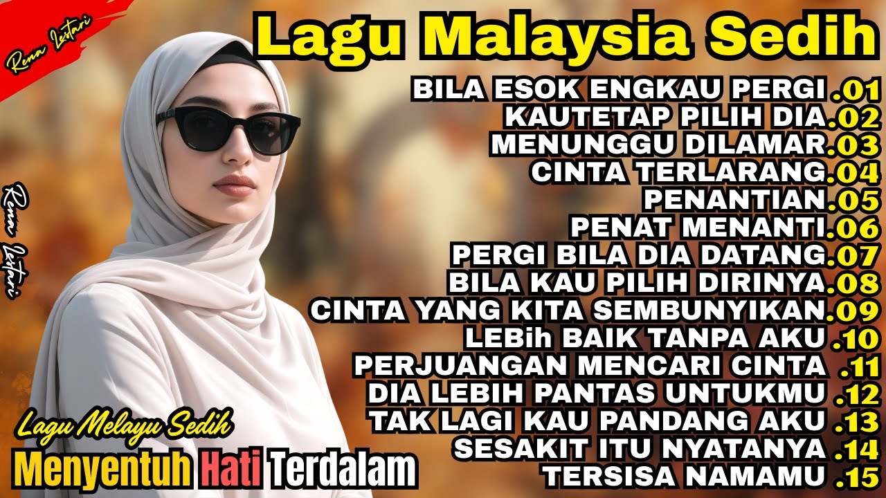 Album Slowrock Malaysia | Lagu Sedih Paling Emosional Untuk Hati Yang Terluka 💔🎶