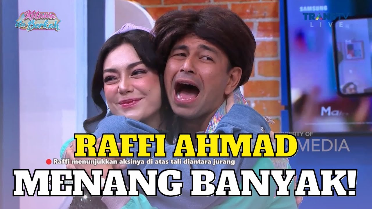Raffi Keenakan Jadi Anaknya Celine! Menang Banyak!! | KETAWA ITU BERKAH (18/11/22) P2