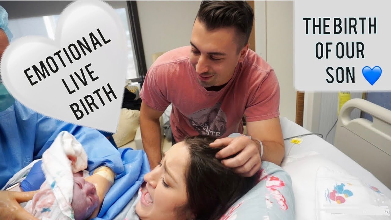 EMOTIONAL LIVE BIRTH VLOG | POSITIVE INDUCTION LABOR & DELIVERY EXPERIENCE - FTM