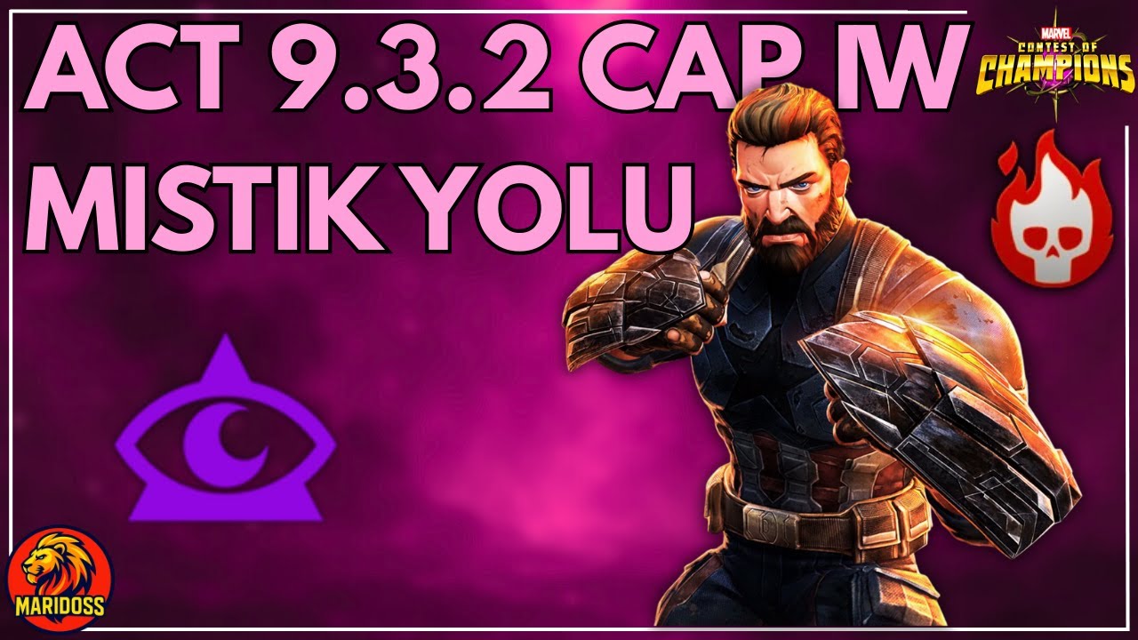 MCOC 9.3.2 MİSTİK YOLU – BOSS: KAPTAN AMERİKA (IW) | Diriltmesiz Nasıl Geçilir?