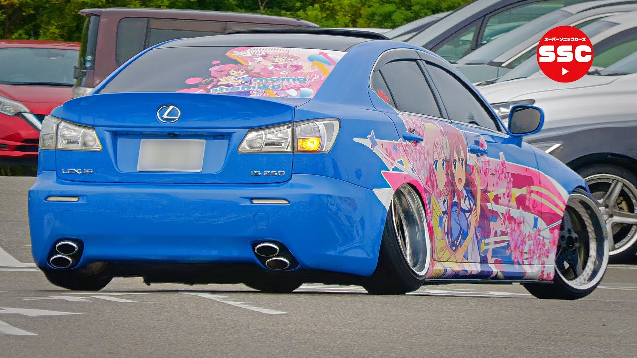 【走行と展示2️⃣】車種もいろいろ⁉️痛車カスタム Itasha, Anime Cars,