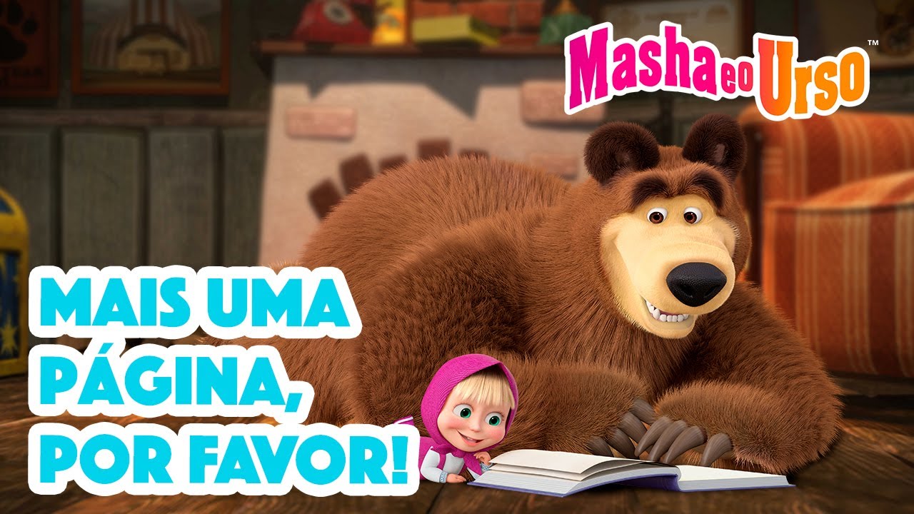 Masha e o Urso 👱‍♀️🐻 📖 Mais uma página, por favor! 🔖 Coleção de desenhos animados