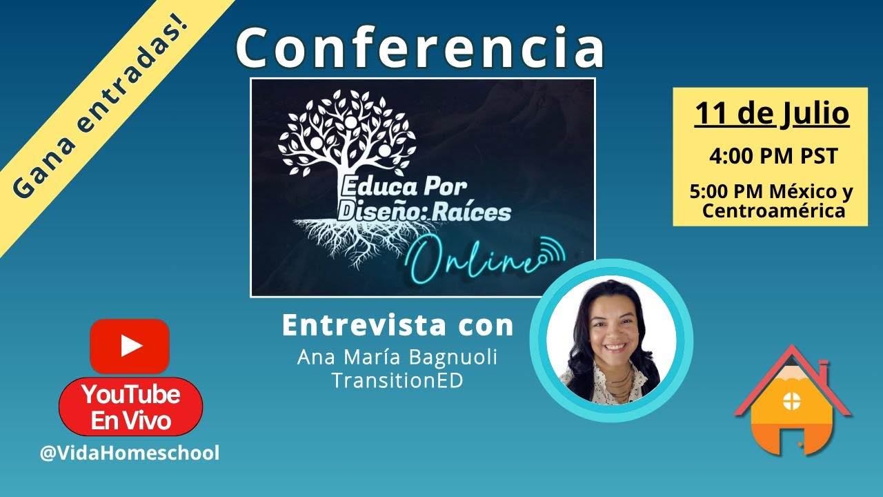 Conferencia Educa por Diseño: Raíces.  Entrevista con Ana María Bagnuoli