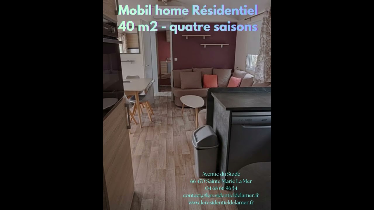 OUVERT A L'ANNEE - Devenez propriétaire de votre mobil home