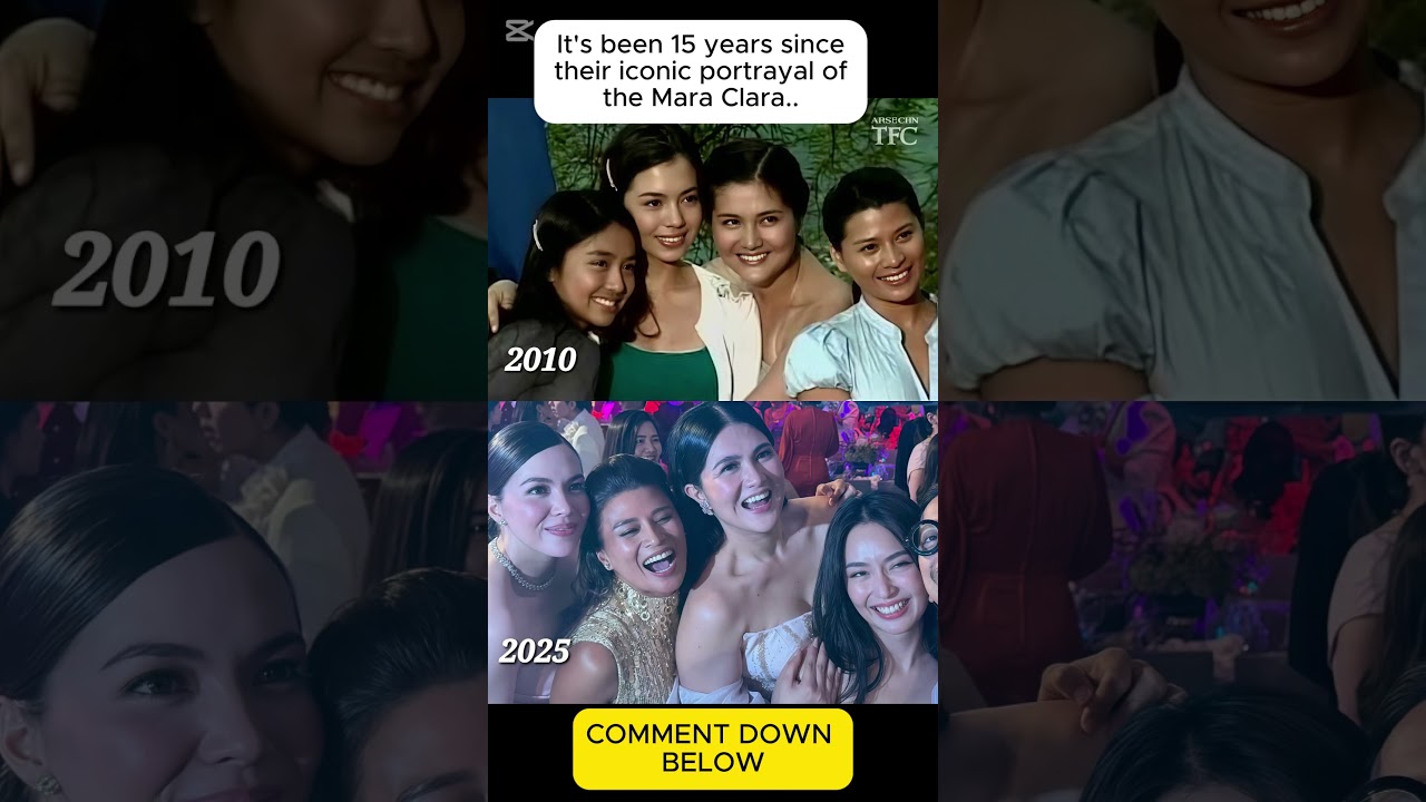 It's been 15 years since their iconic portrayal of the Mara Clara..  