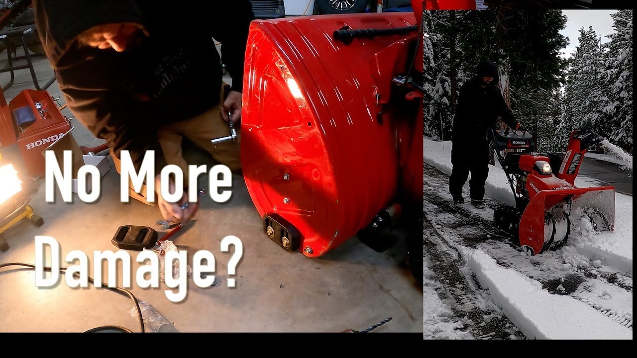 Honda Hss1332atd Skid Shoe Kit Install Plus Repairs