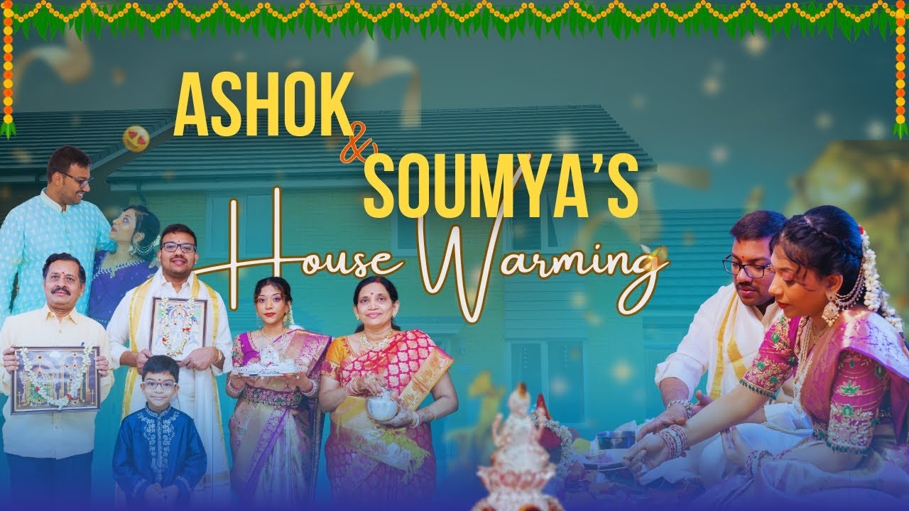 Ashok & Soumya's Housewarming Photography | Gruhapravesam | 4K | UK | Snap U | +44 7933 223422 |