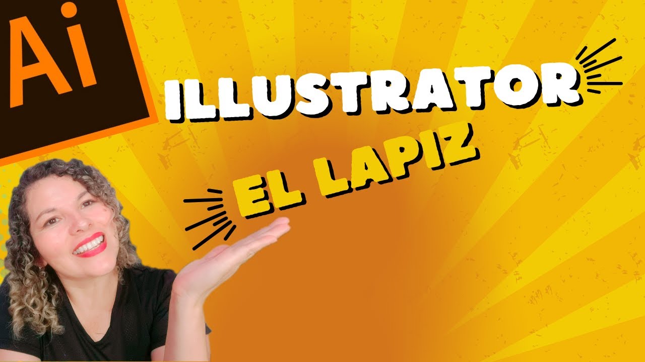 Cómo usar la Herramienta Lapiz Illustrator 🎨✍️