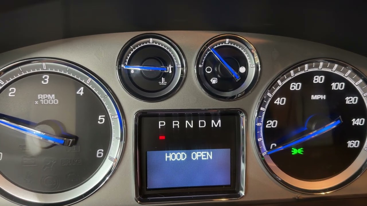 Cold start 12 Cadillac EXT
