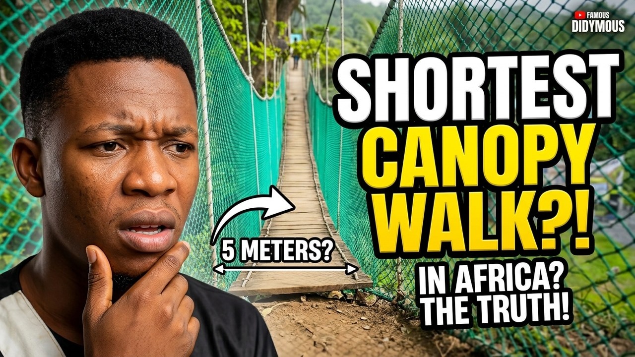 I Explored the SHORTEST Canopy Walk in Africa and Here's What I Found