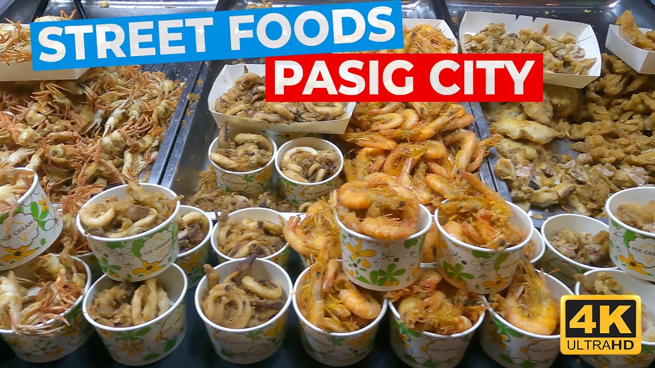 Filipino Street Food - Capitol Commons, Pasig City Philippines