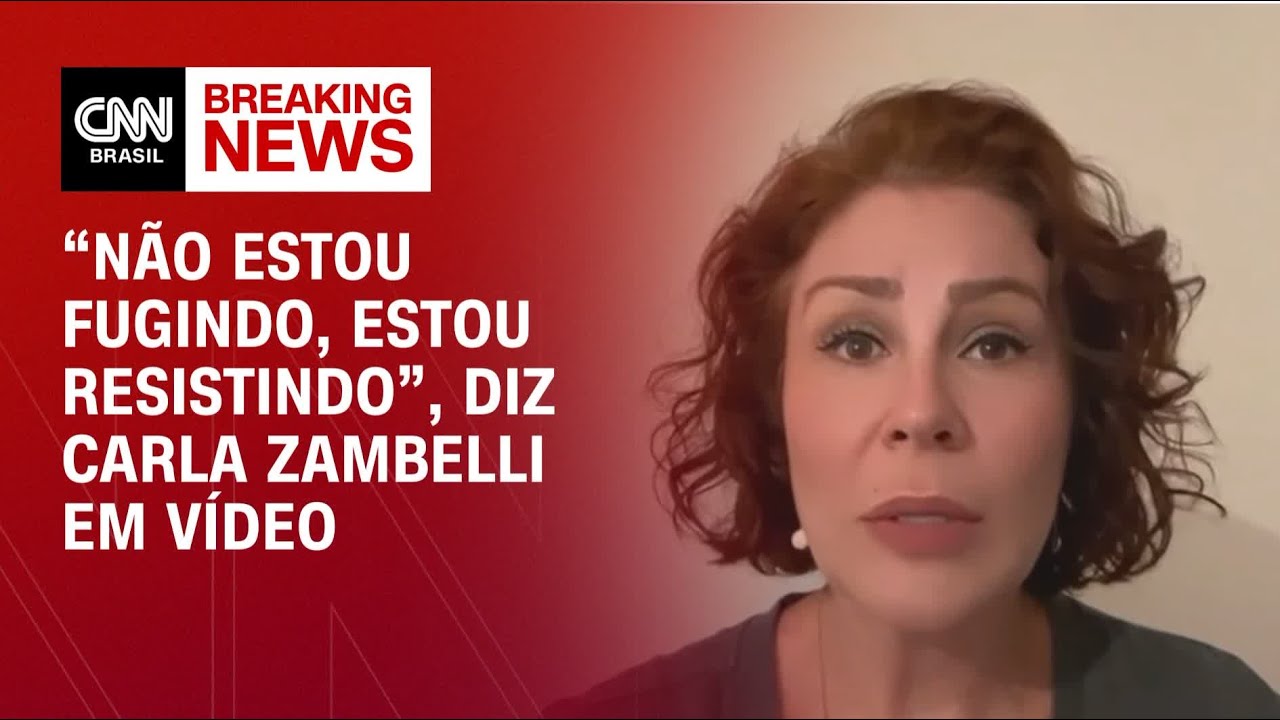 Carla Zambelli presa: “Não estou fugindo, estou resistindo” | CNN 360º