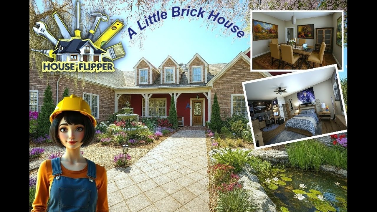 🏡🏡A little Brick House🏡 Another🏡 House Flipper Property Tour🏡🏡