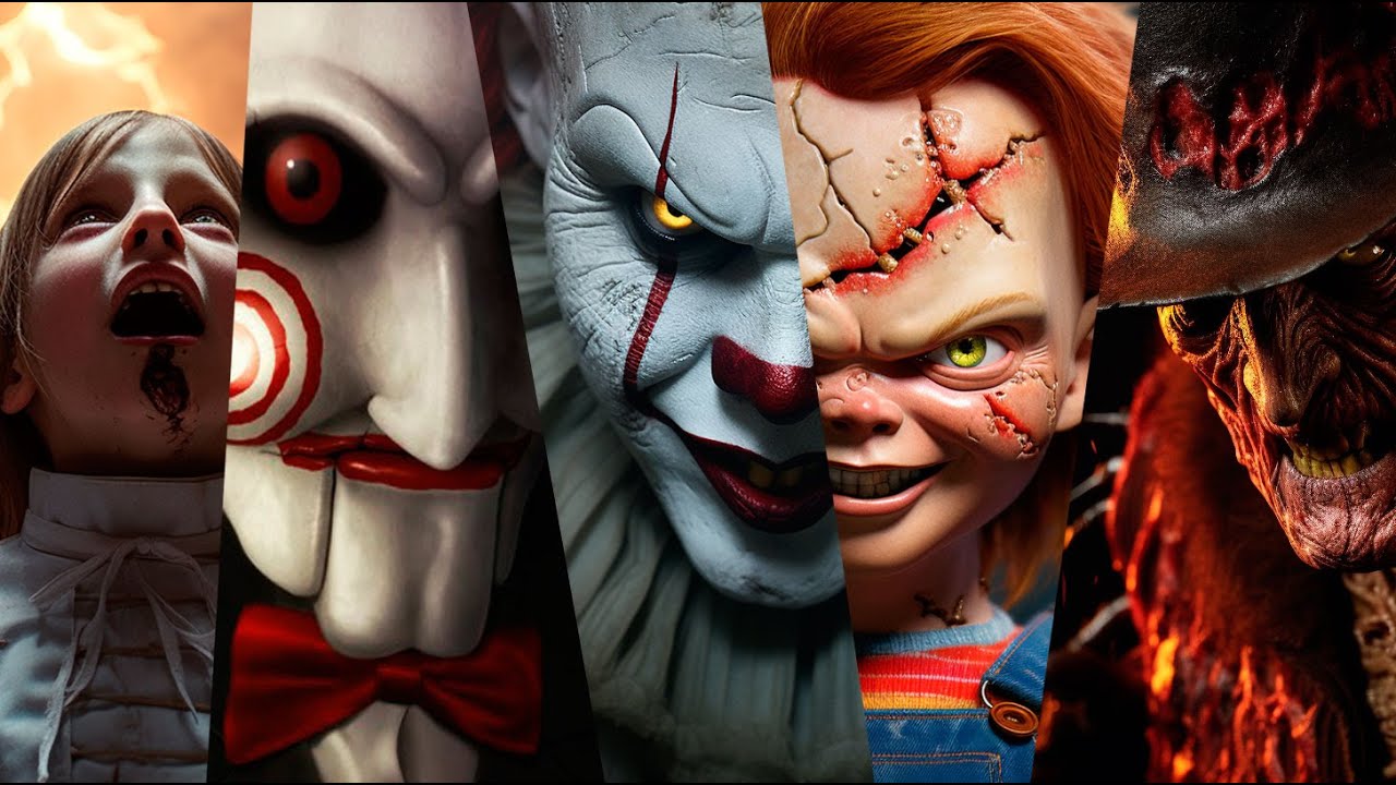 ESPECIAL HALLOWEEN 2023 | FREDDY KRUEGER VS LA NIÑA DEL EXORCISTA VS CHUCKY VS PENNYWISE VS JIGSAW