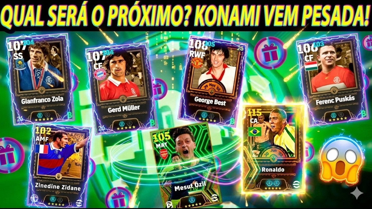 ÉPICOS PÓS PELÉ! 25 NOVO ÉPICOS NO EFOOTBALL 26 MOBILE!