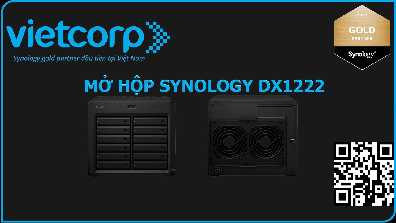 Unbox Synology Expansion DX1222 | Vietcorp.com