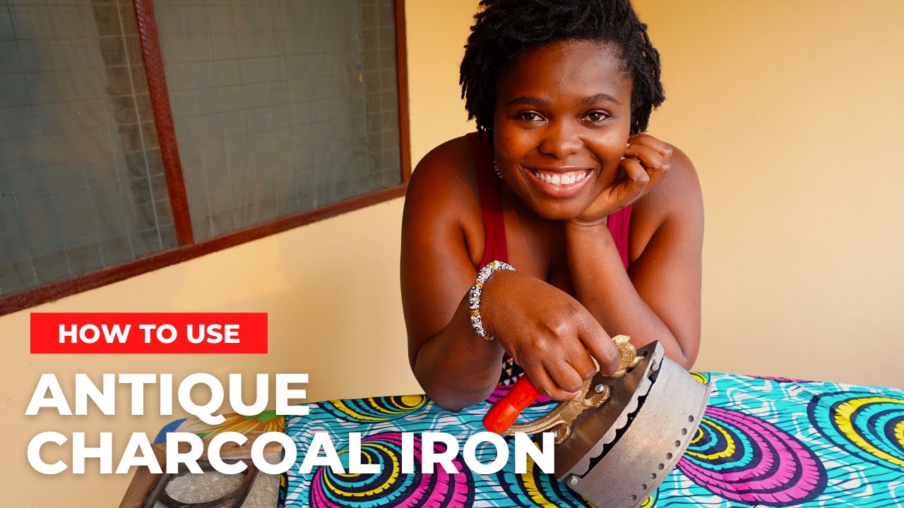 HOW TO USE: AN ANTIQUE CHARCOAL IRON AKA BOX IRON