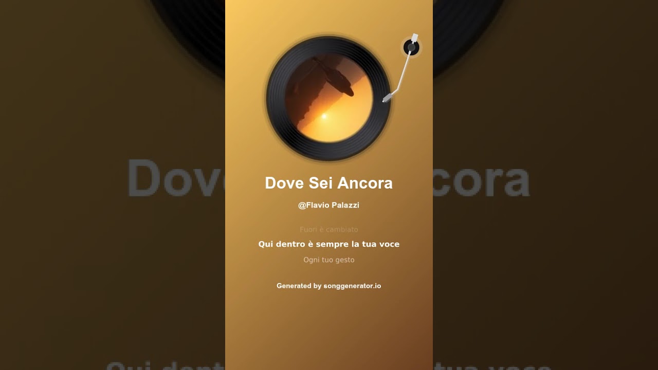 Dove Sei Ancora