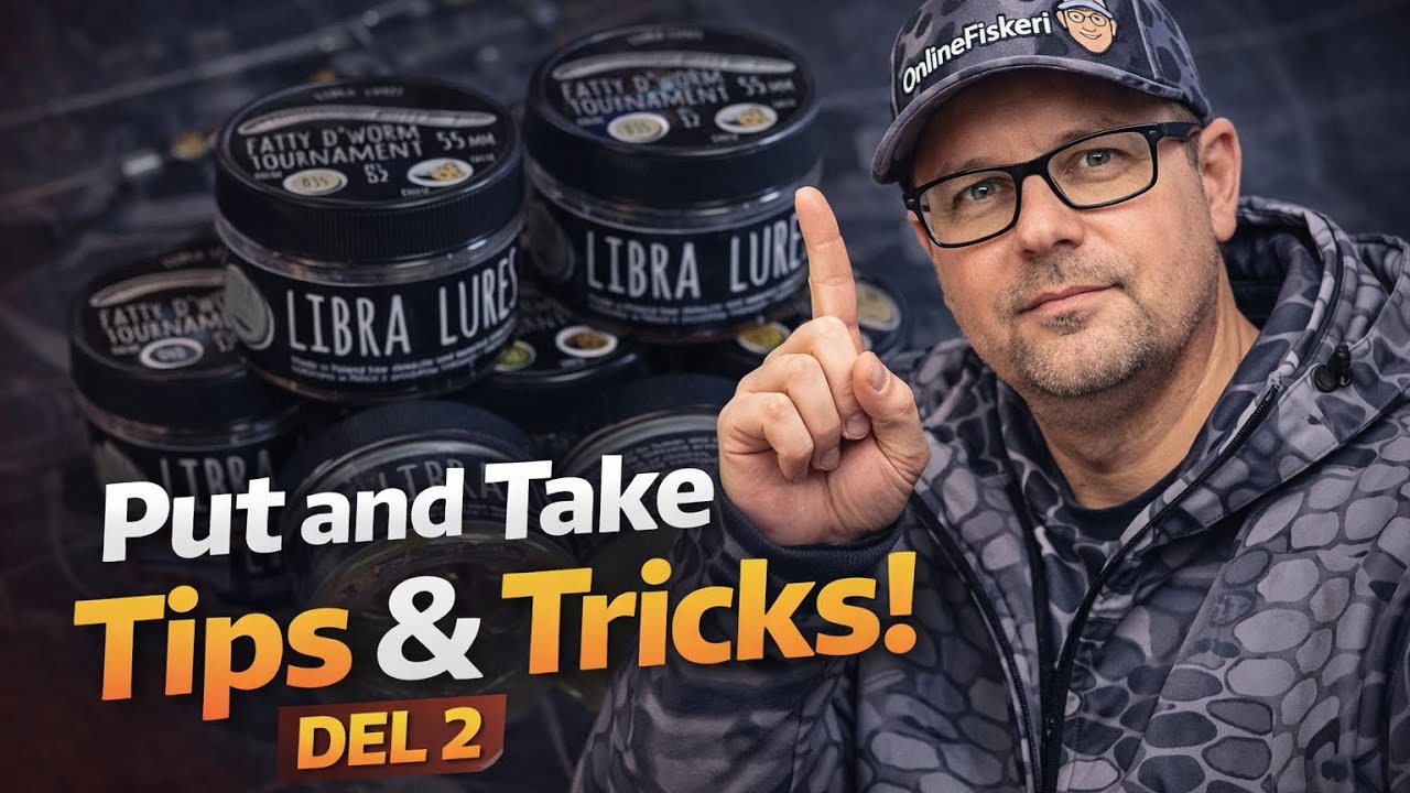 Tips og Tricks del 2 Libra Lures OnlineFiskeri.dk - Fiskeri, Put & Take