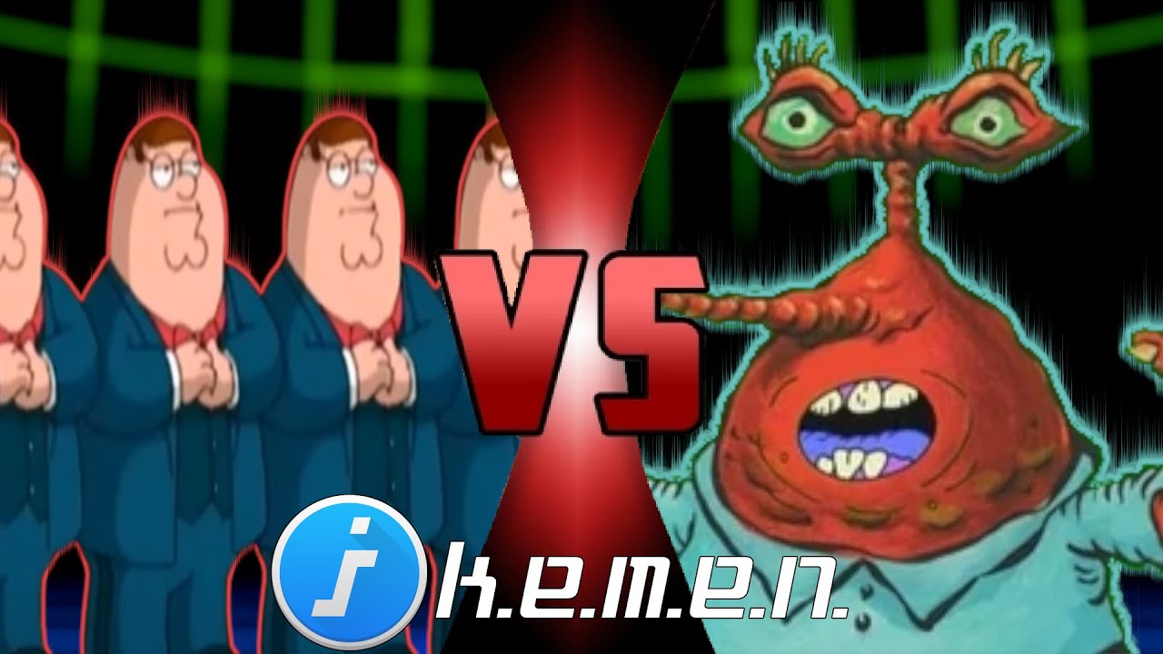 M.U.G.E.N: The Four Peters VS Moar Krabs