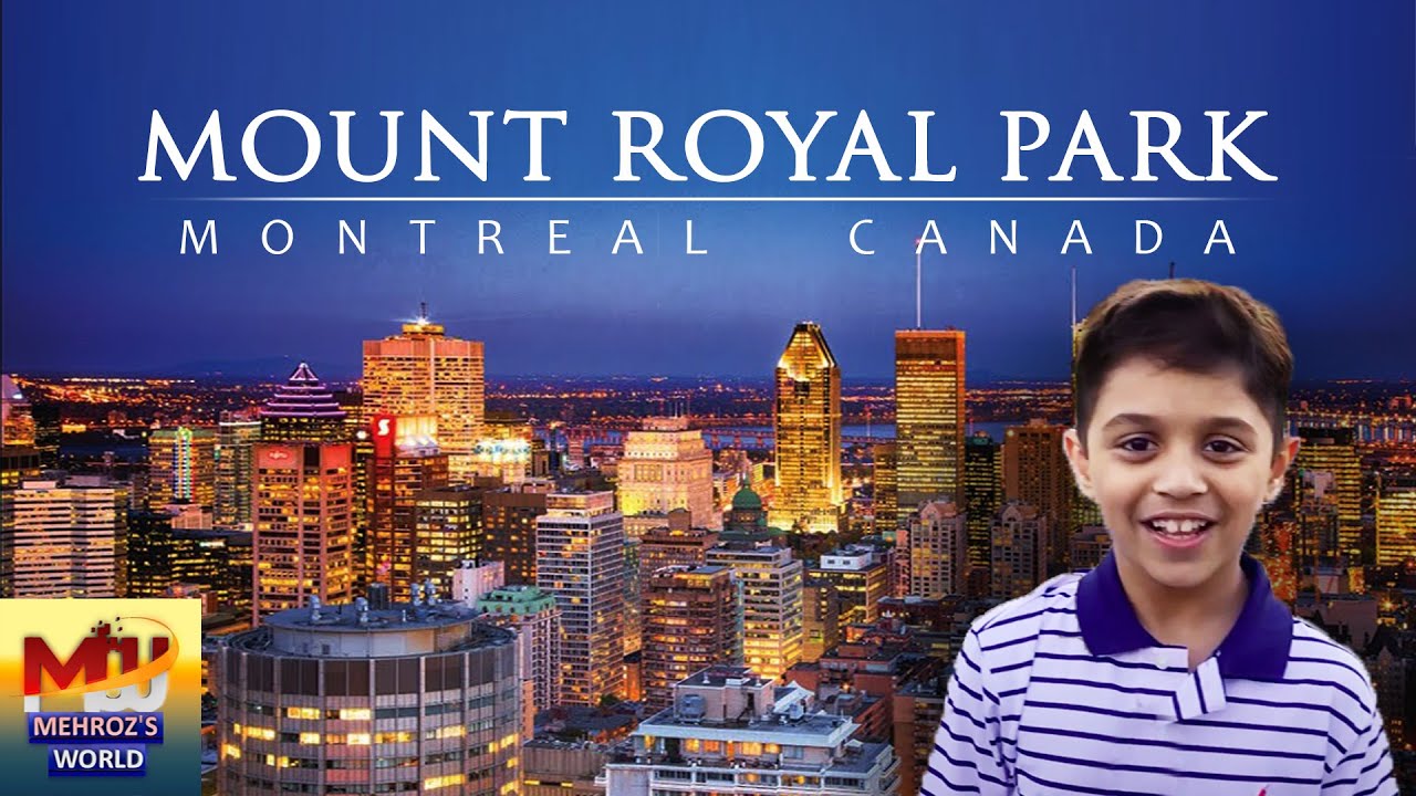 Montreal Top View from Mount Royal and Maison Istanbul Restaurant l Walking tour