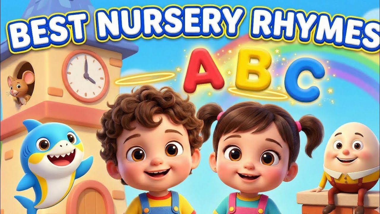 ABC Song + Baby Shark + Humpty Dumpty | Kids Nursery Rhymes Compilation