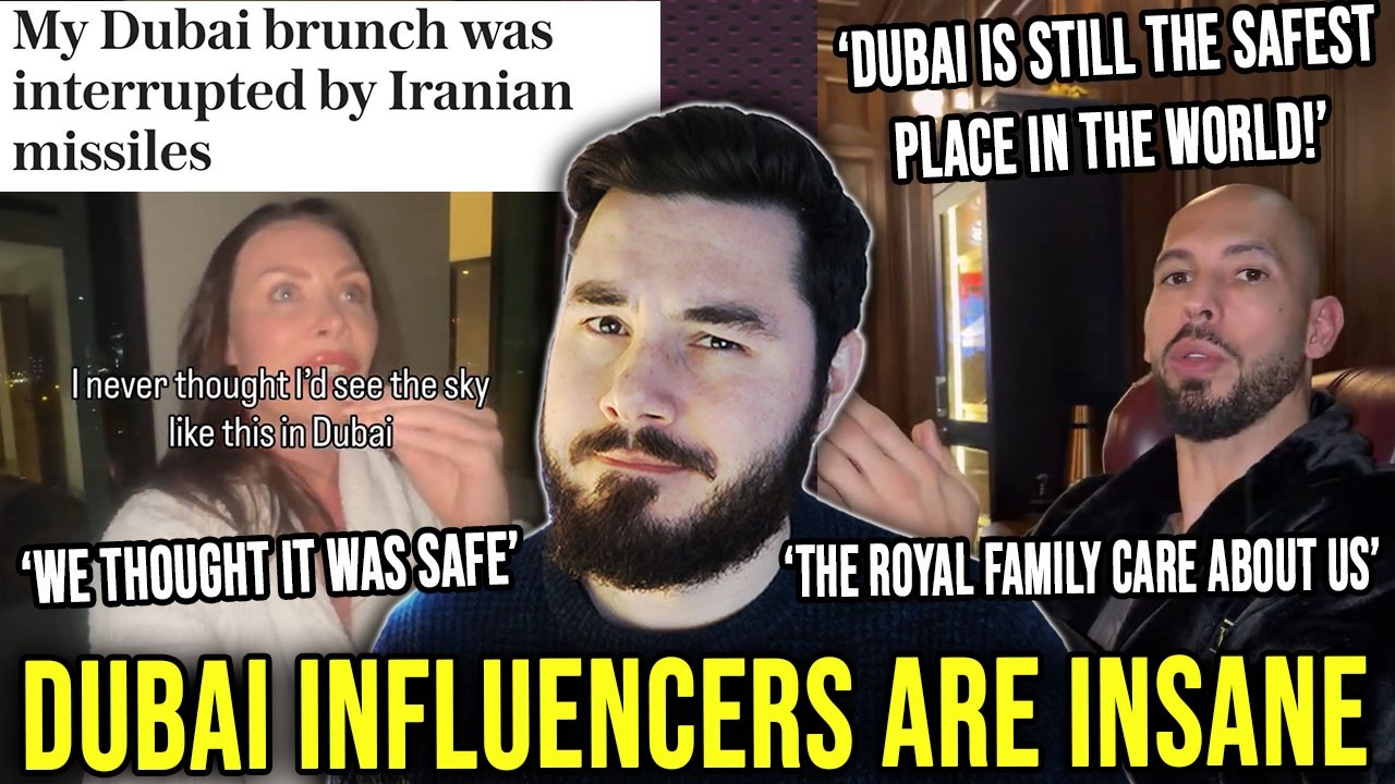 Dubai Influencers INSANE Reactions to Iran Attacks