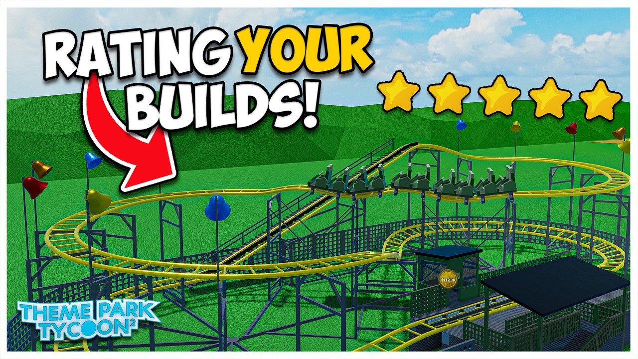 Я оценил ВАШИ постройки в Theme Park Tycoon 2!